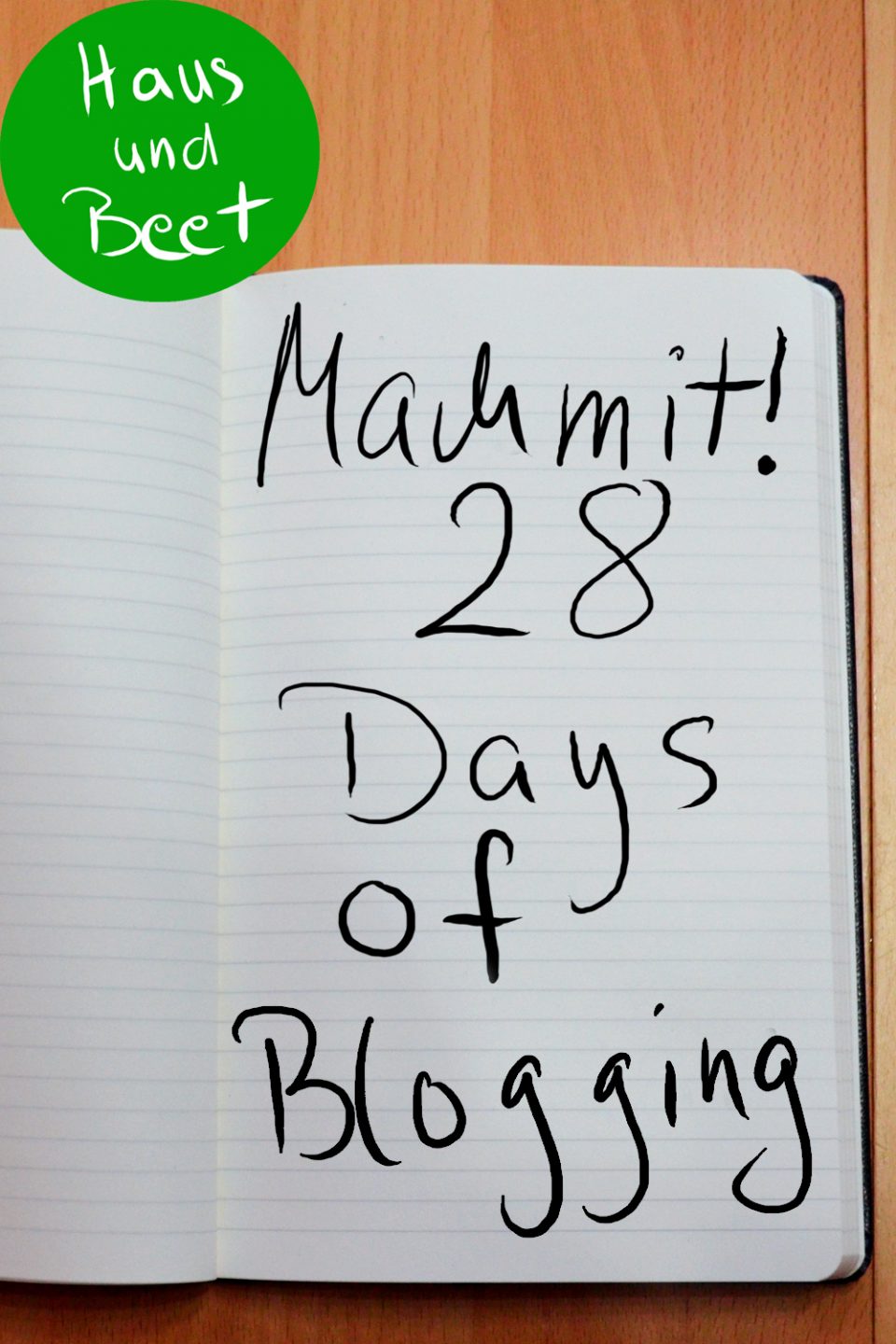 28 Days of Blogging Mach mit
