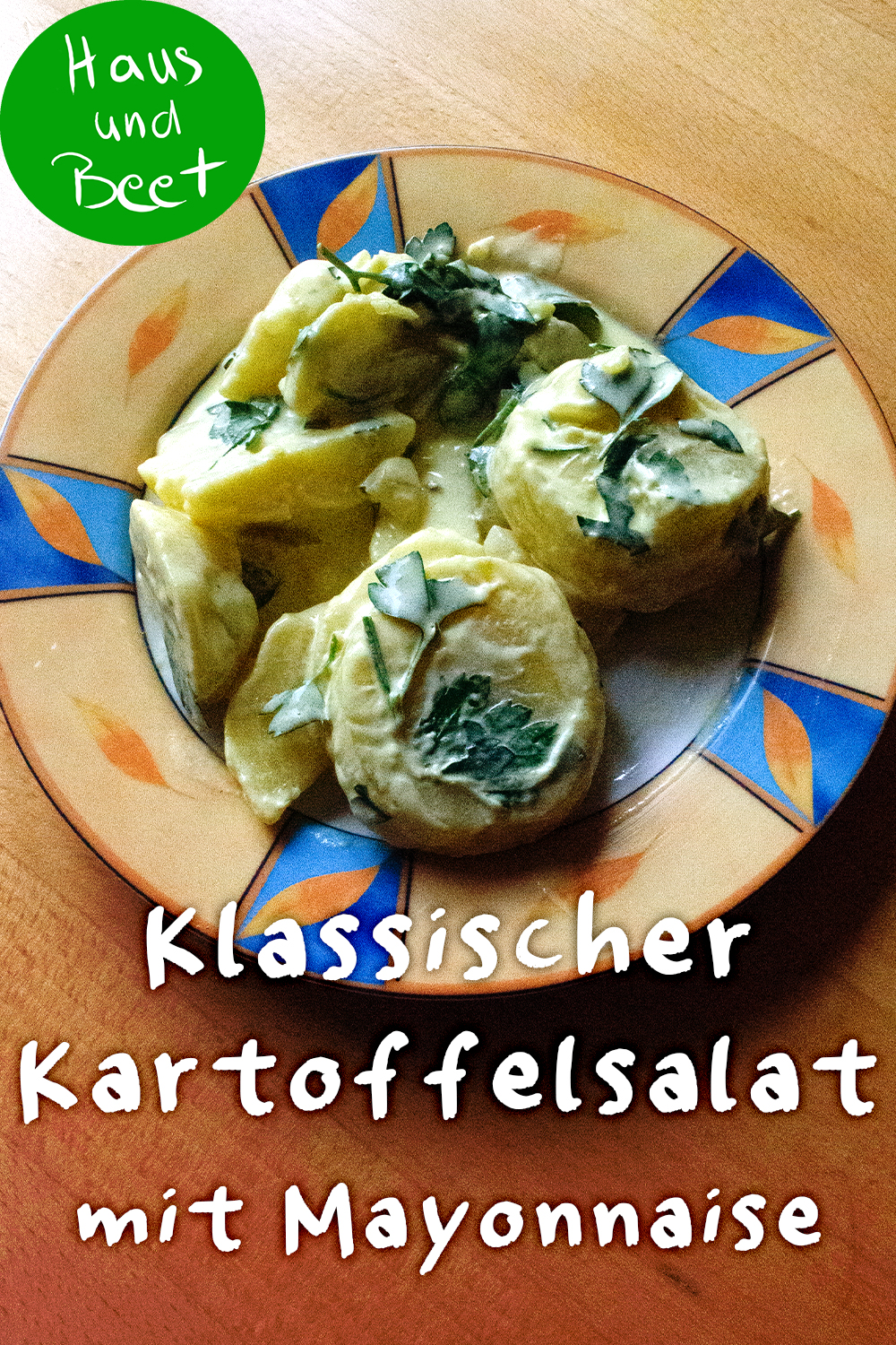 Klassischer Kartoffelsalat mit Mayonnaise