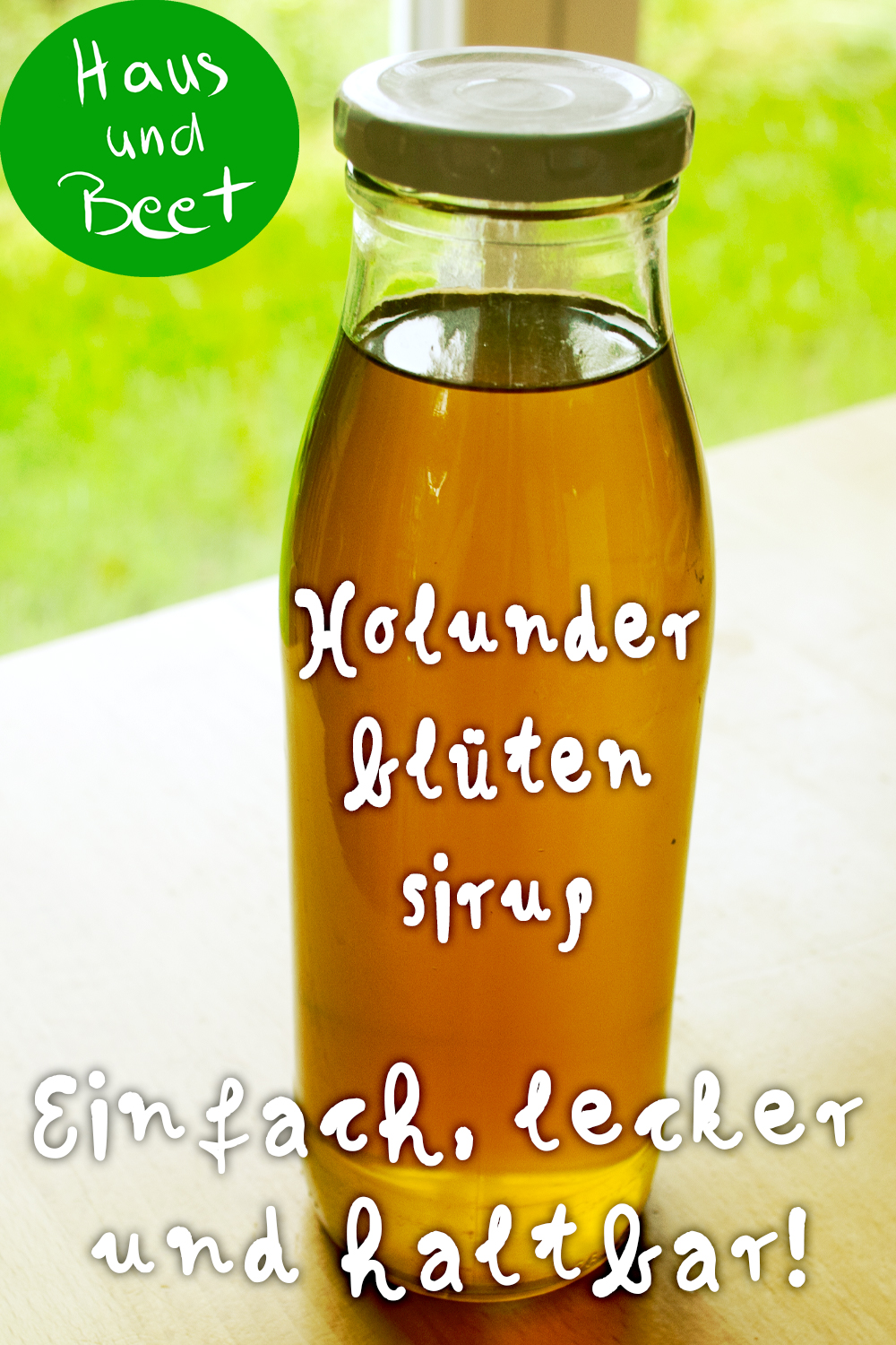 Holunderblütensirup Rezept