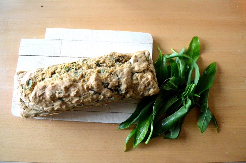Bärlauch Brot ohne Hefe