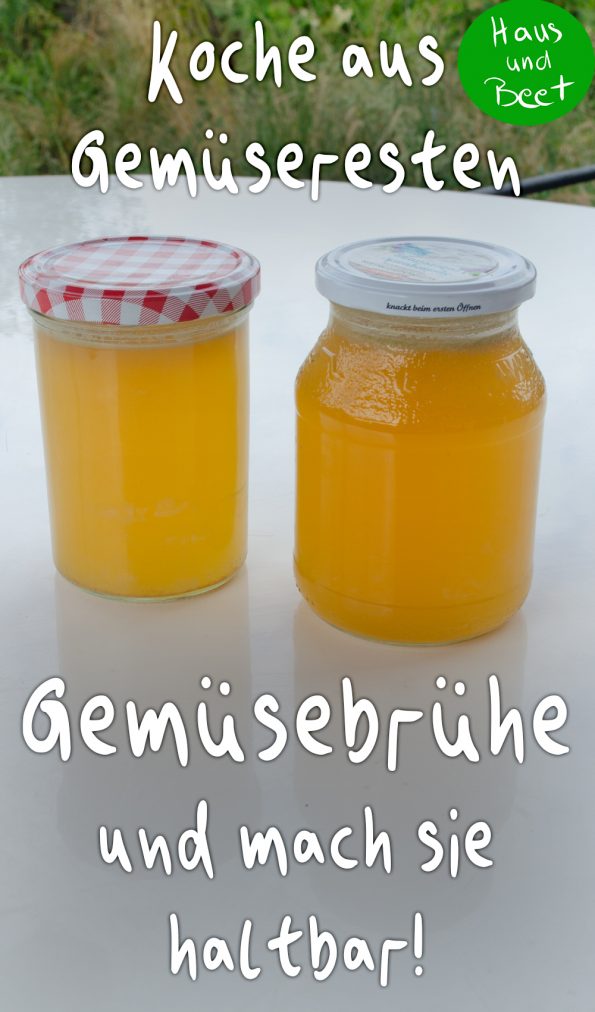 Gemüsebrühe selber machen