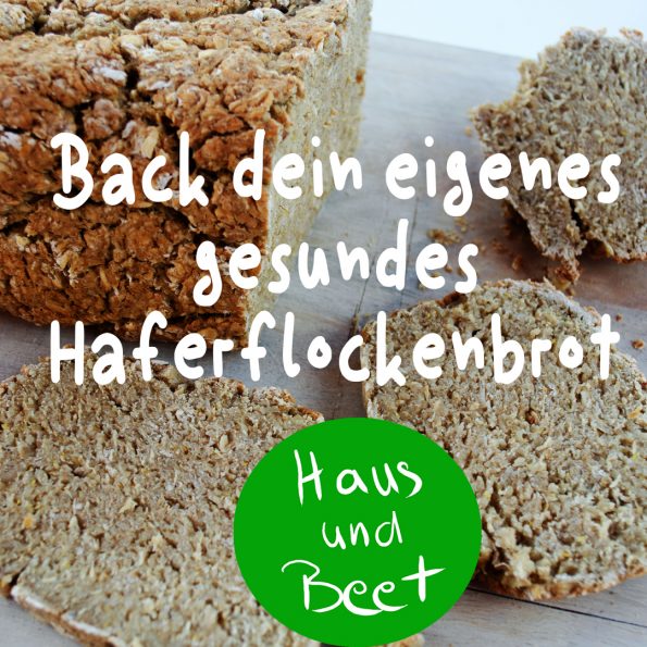 Haferflockenbrot vegan