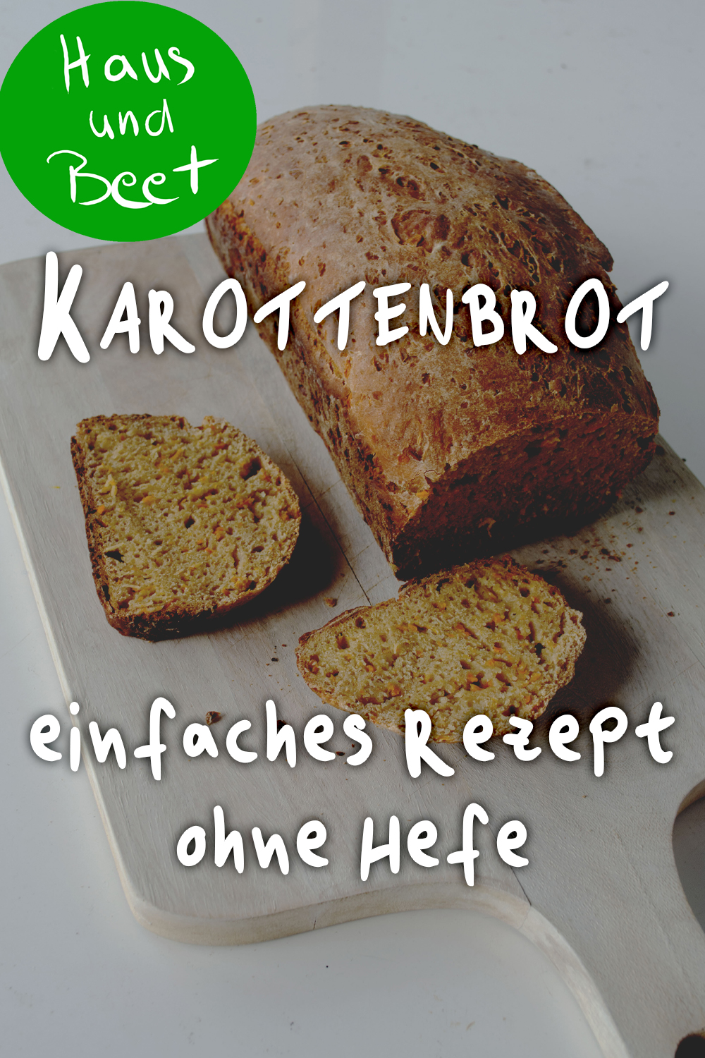 Karottenbrot ohne Hefe