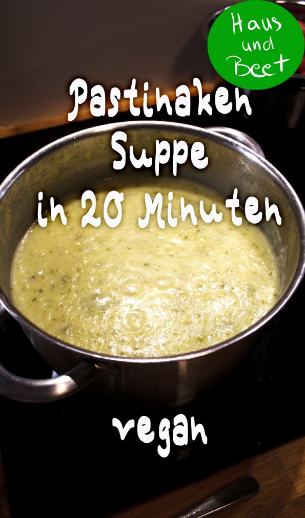 Pastinakensuppe vegan