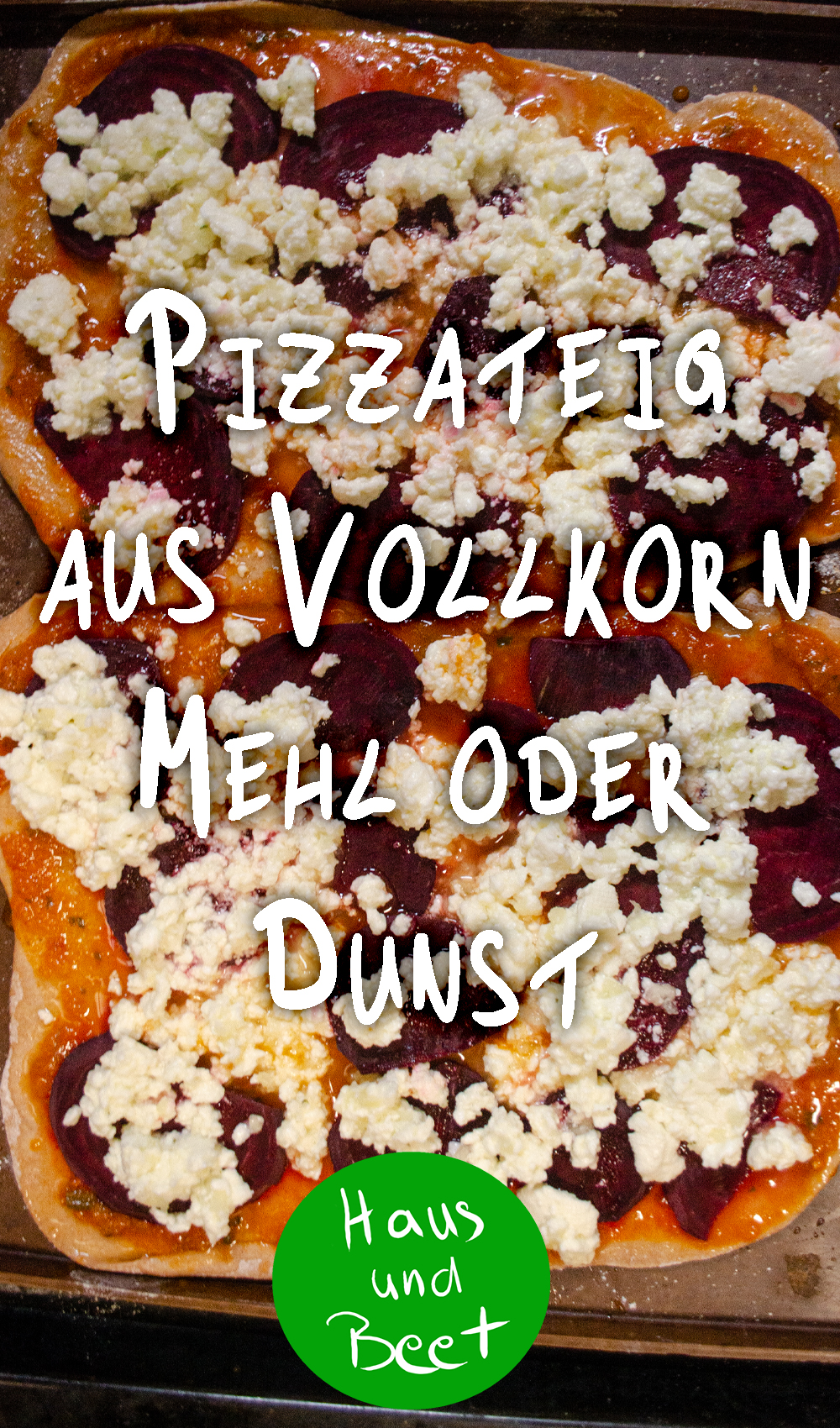 Pizzateig aus Dinkelmehl