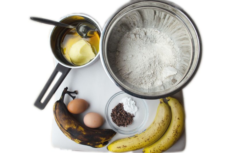 Bananenbrot mit wenigen Zutaten