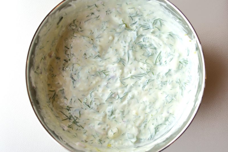 Gurkensalat Joghurtdressing mit Dill