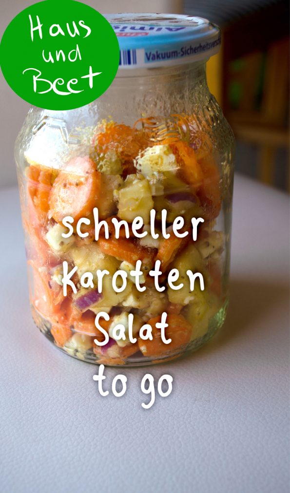 Karottensalat zum Mitnehmen