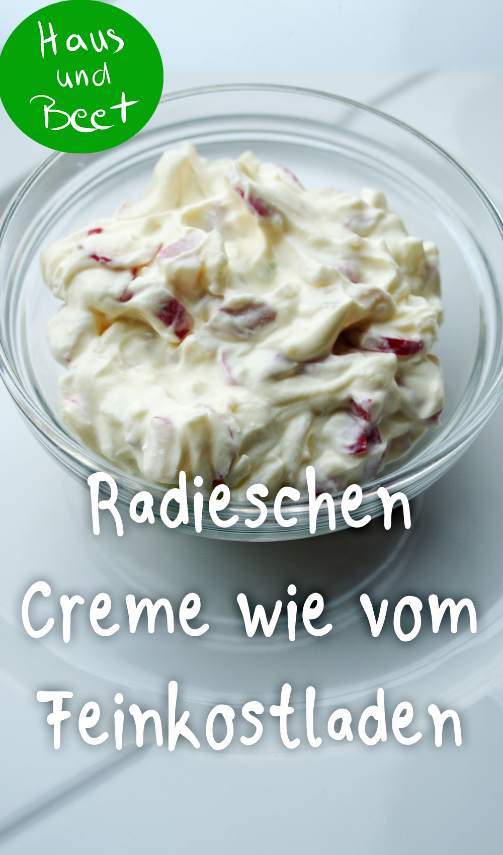 Radieschen Creme Aufstrich
