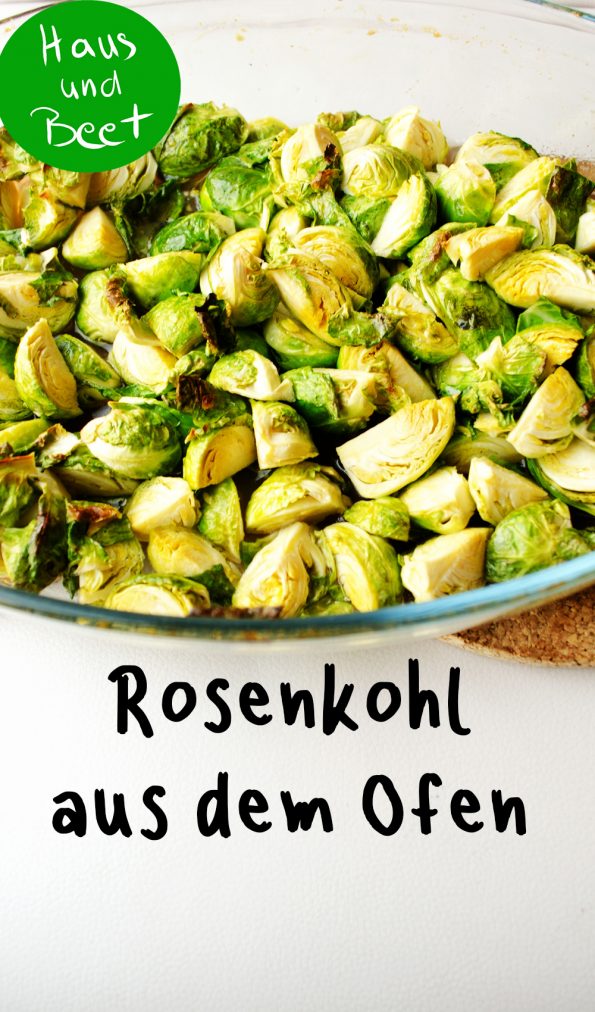 Rosenkohl backen im Ofen