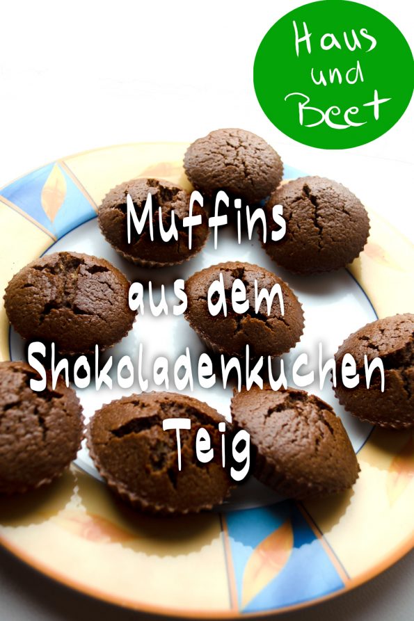 Schokokuchen Teig Muffins
