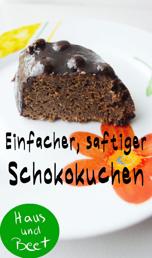 Schokokuchen saftig einfaches Rezept