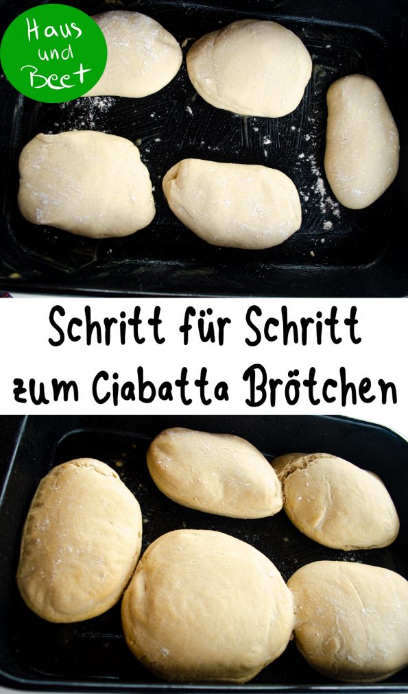 Ciabatta Brötchen backen