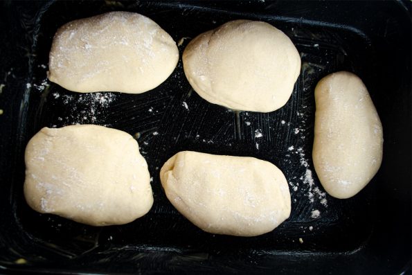 Ciabatta Brötchen Teiglinge