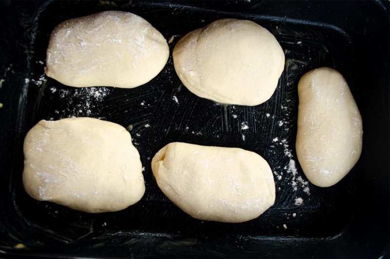 Ciabatta Brötchen Teiglinge