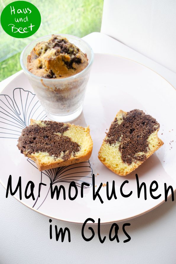 Marmorkuchen im Glas backen