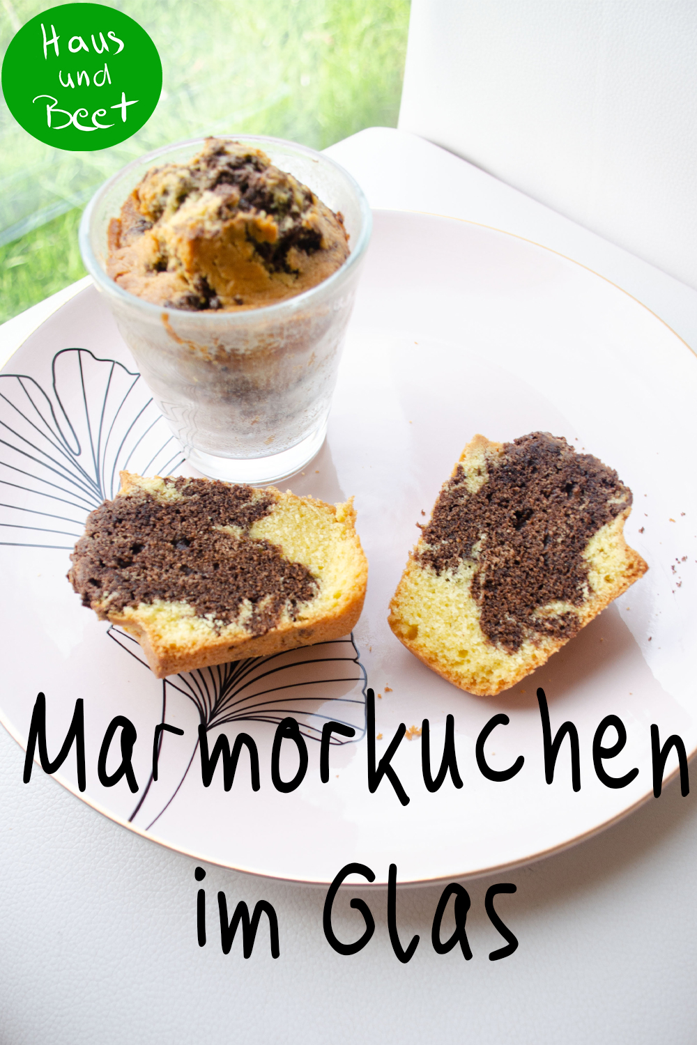 Marmorkuchen im Glas backen