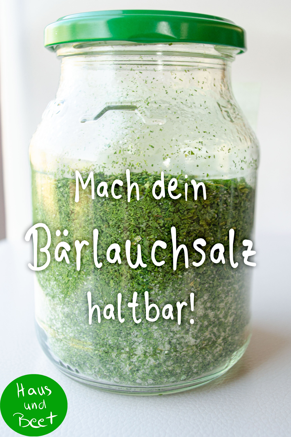 Bärlauch Salz haltbar machen