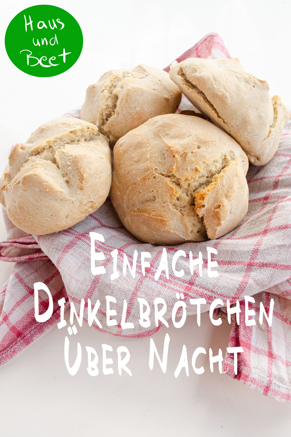 einfache Dinkelbrötchen
