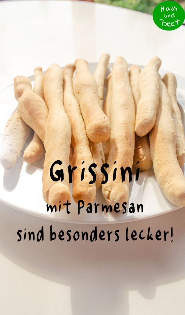 Grissini mit Parmesan