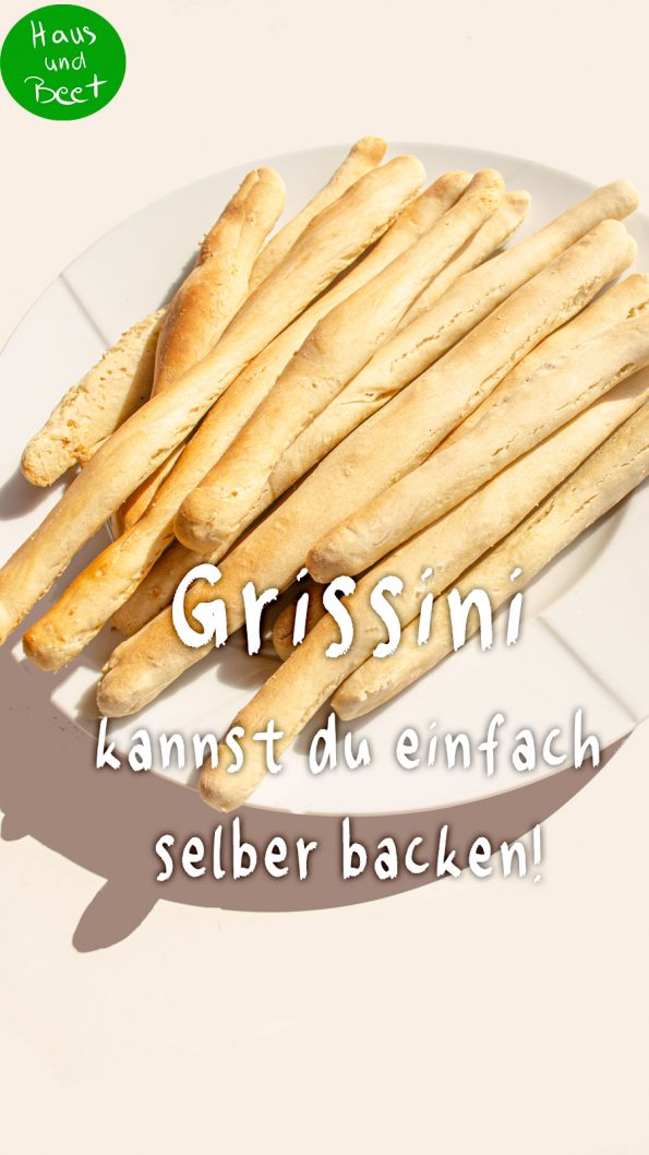 Grissini Rezept mit Dinkelmehl
