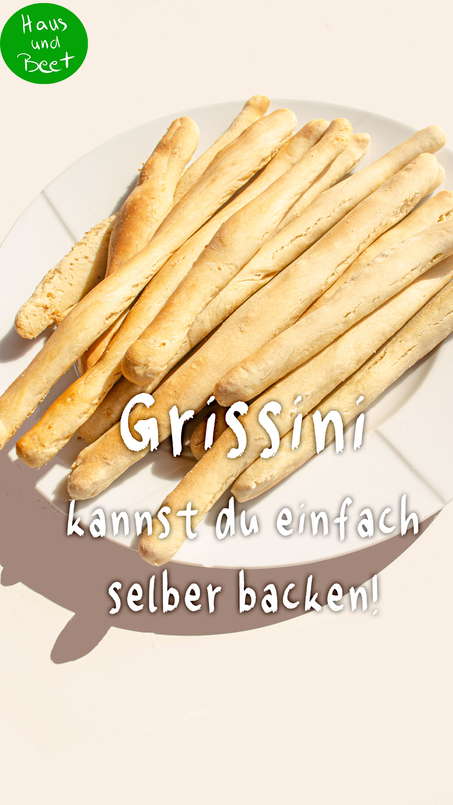 Grissini Rezept mit Dinkelmehl