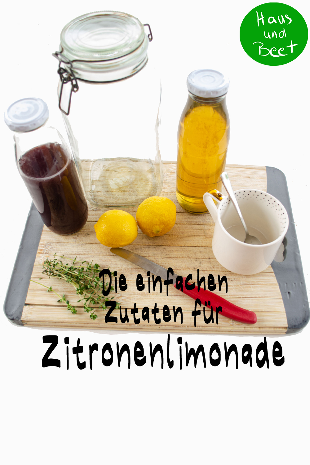 Zitronenlimonade selber machen