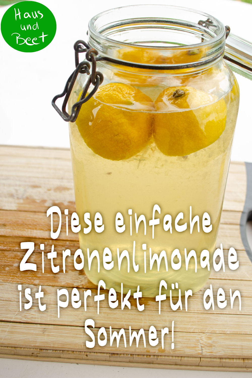 Zitronenlimonade selber machen mit Thermomix