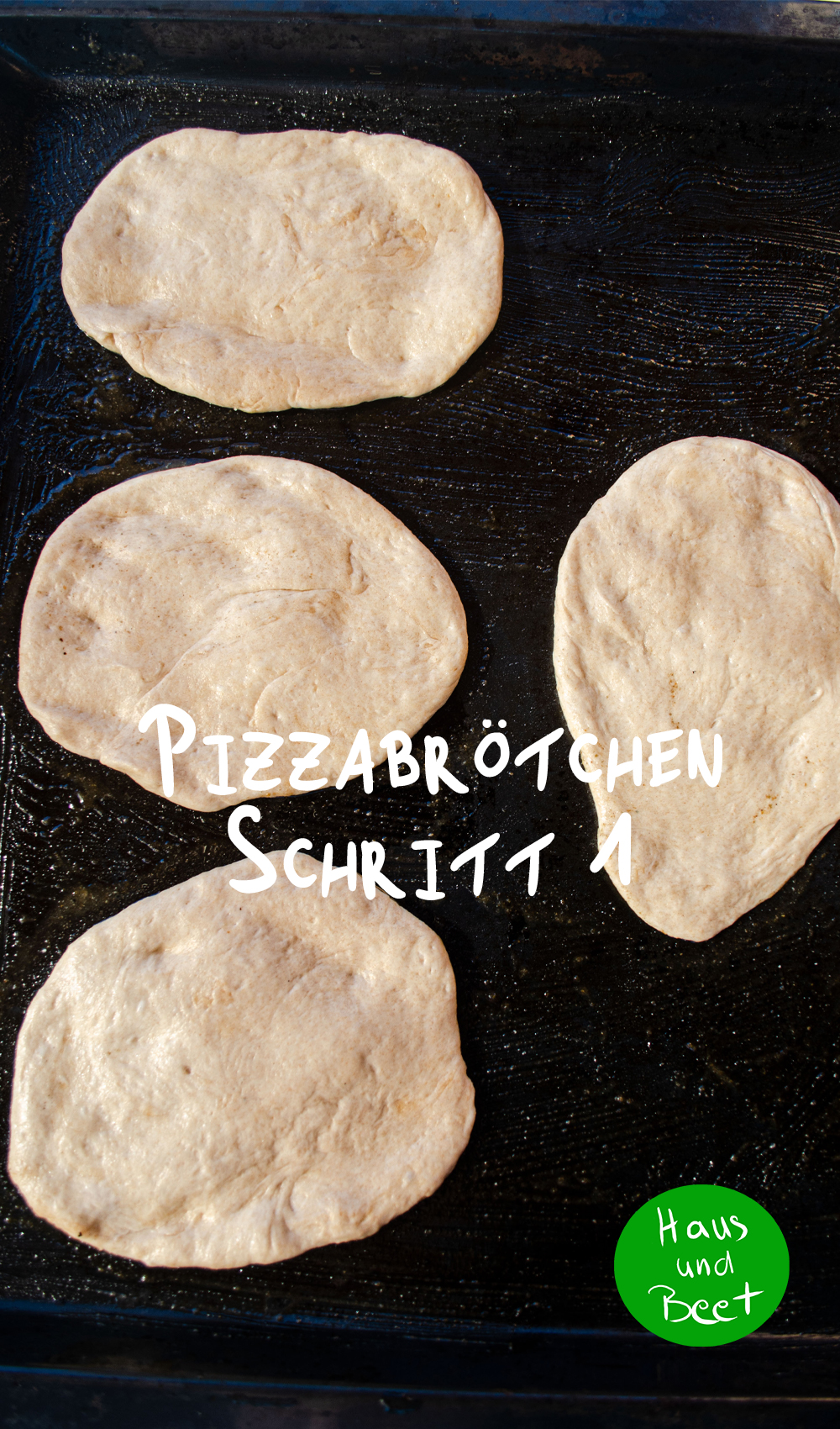 Pizzabrötchen selber machen Schritt für Schritt