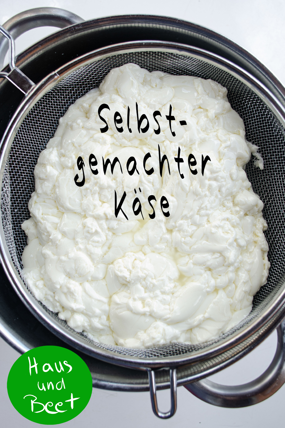 Tomate Mozzarella mit selbstgemachtem Käse