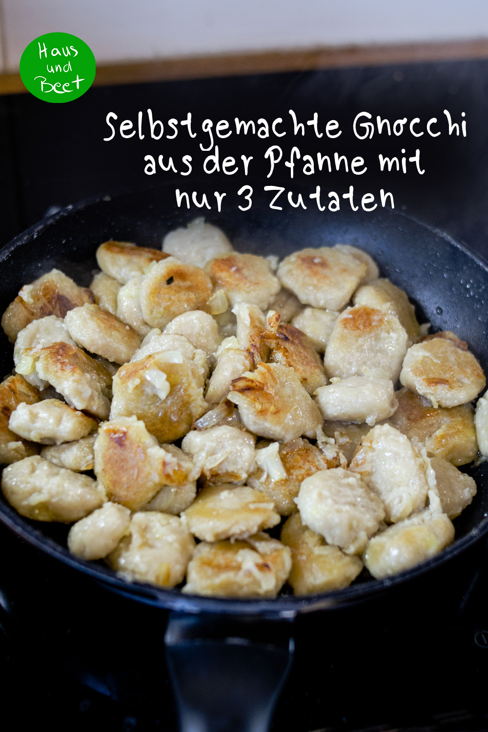 Gnocchi mit Pesto vegan und selbstgemacht