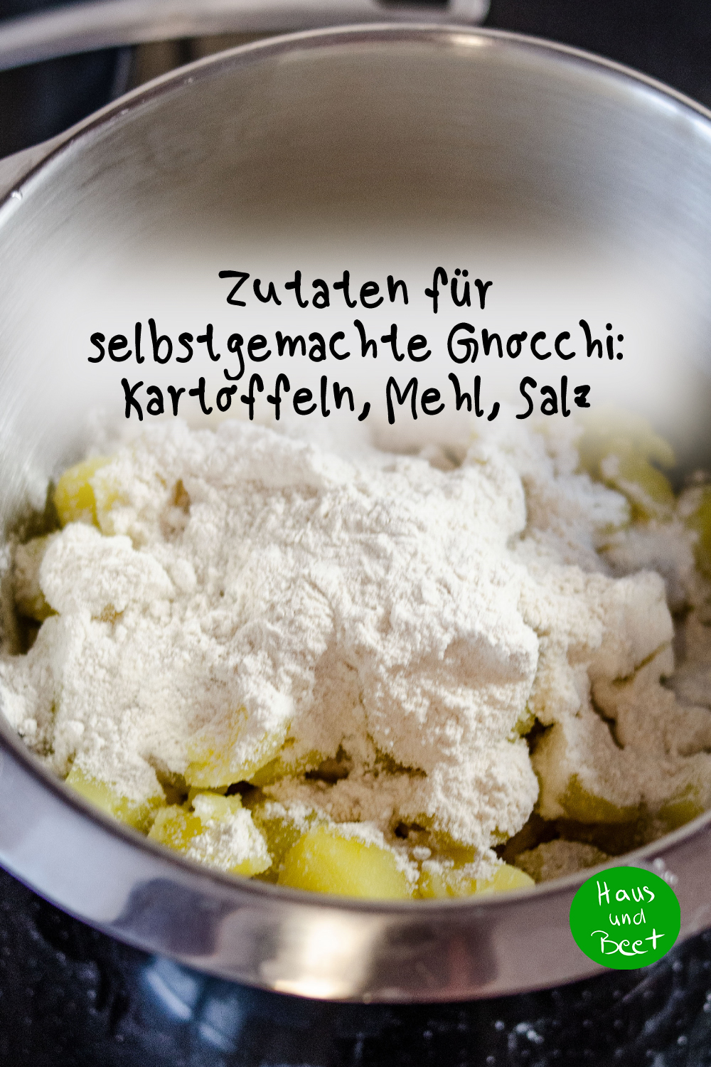 Gnocchi mit Pesto vegan und selbstgemacht